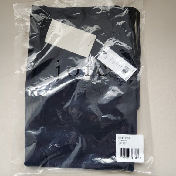 NWT - MIDNIGHT BLUE JOIE CORALINE SPAGHETTI STRAP SUMMER TOP - Picture 4 of 5